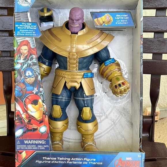 Thanos Talking Action Figure. - Picture 1 of 4